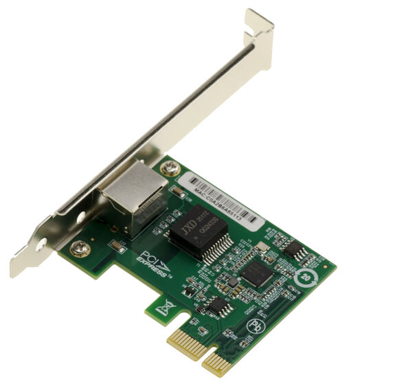 Carte PCIe contrôleur réseau 2.5G LAN Gigabit Ethernet RJ45 avec chipset INTEL I226 SRKTU support 10 100 1000 2500 1 G 2.5 G avec format compact