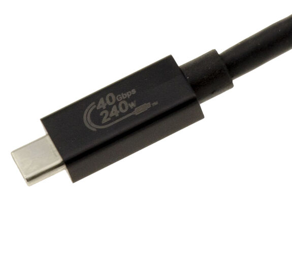 Dock aluminium liaison USB4 ou Thunderbolt 40G pour SSD M2 NGFF NVMe avec cordon haute vitesse