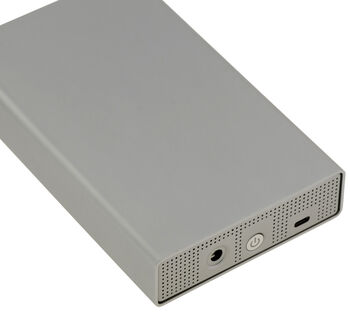 Boitier métal pour disque SAS 2.5 ou 3.5 avec connecteur SFF-8482 liaison USB3.2 Gen 2x1 10G et alimentation 12V 3A