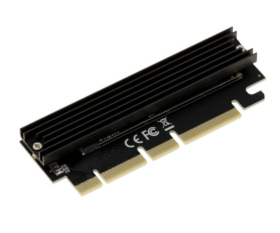 Carte contrôleur adaptateur PCIe x16 pour SSD M2 NVMe support PCIe Gen 3.0 Gen 4.0 et Gen 5.0