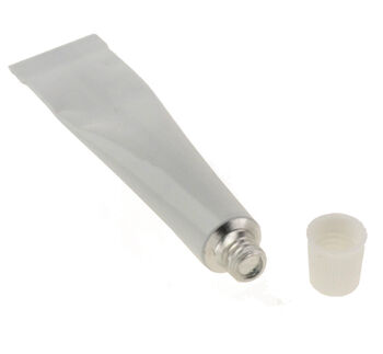 Pâte thermique adhésive type glue, tube de 5g, coloris blanc