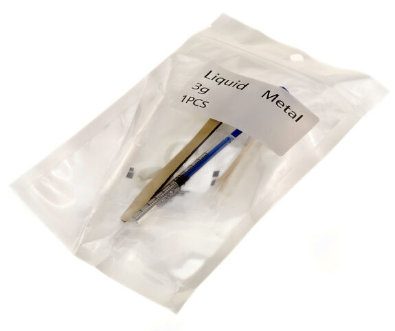 Tube de pâte thermique pour processeur CPU type métal liquide, Liquid Metal  contenance 3g