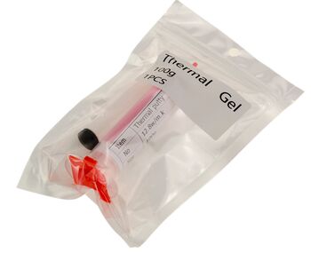 Pâte thermique en gel, tube de 100g, coloris rose 12.8w/m.k