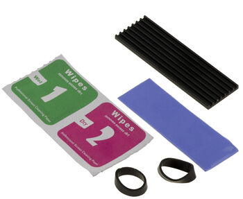 Kit de protection thermique pour SSD M2 format 2280 avec pad thermique et radiateur