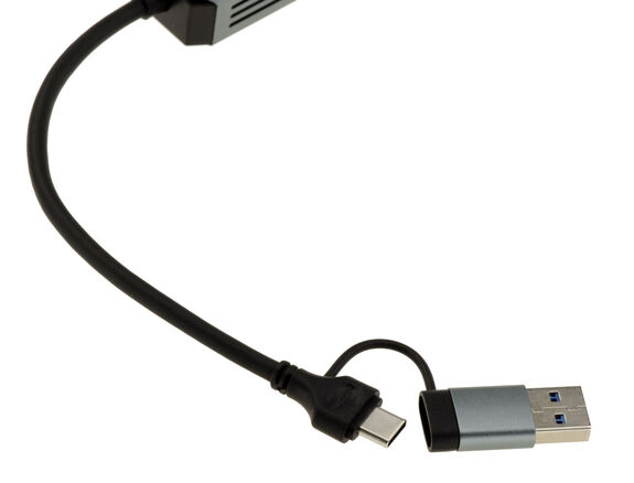 Cordon USB 3, 3.1 ou 3.2 A ou C vers réseau RJ45 LAN 5G avec chipset Realtek RTL8157 Compatible 10 100 1000 1 2.5 5 Gigabit Ethernet