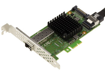 Carte M2 1 port réseau fibre SFP+ 10G 10 GIGABIT ETHERNET pour port M.2 de type PCIe, clé M ou B+M avec chipset Mellanox X3 PCIe Gen 3.0