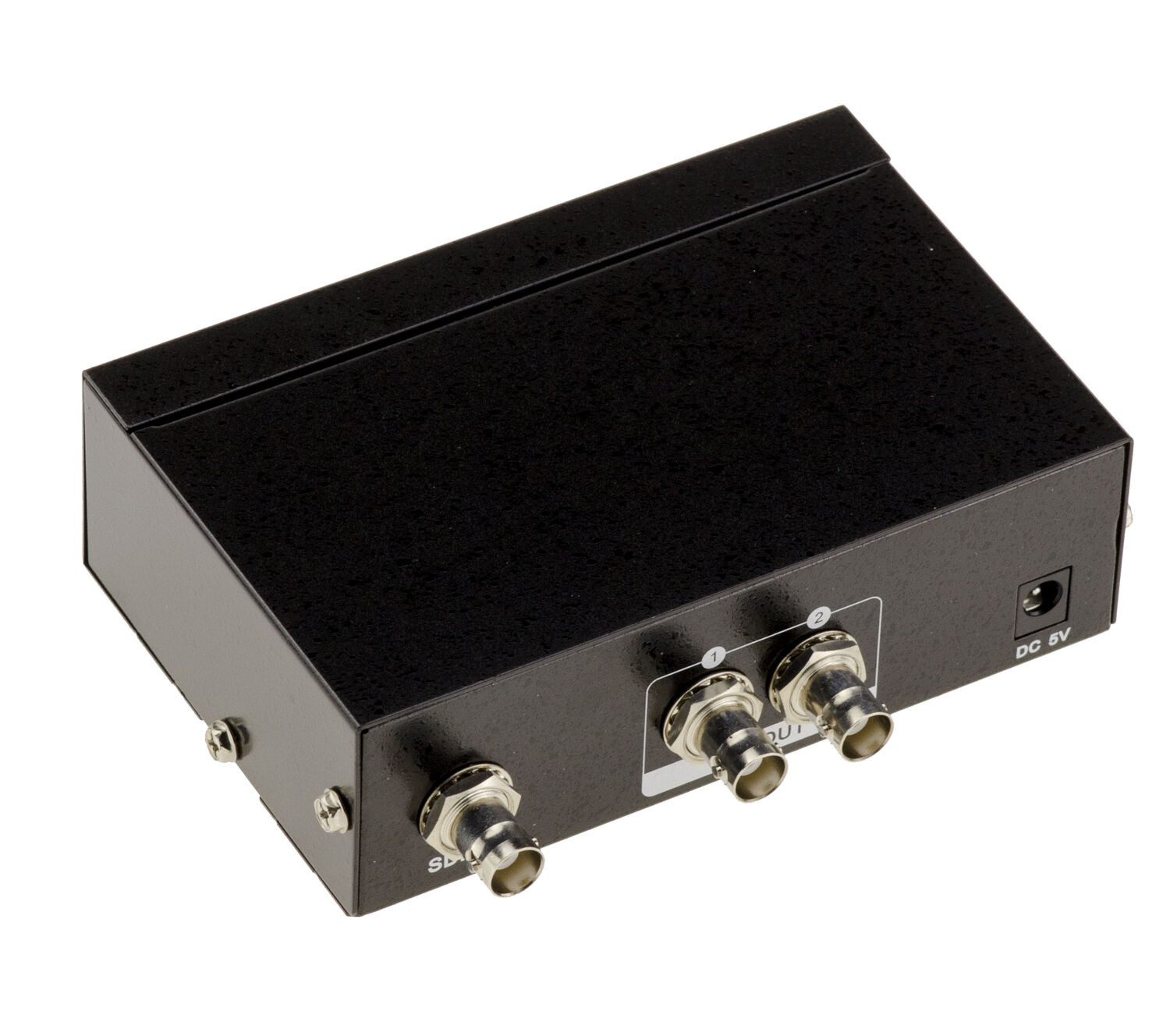 Répartiteur SDI 1 Entrée 2 Sorties - Alliage Aluminium, 1080P 60Hz, Plug & Play, Pour Professionnels