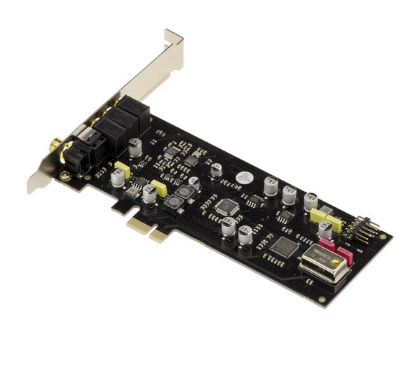 Carte Son Numérique HIFI PCIe x1 SSS1700 avec convertisseur DAC et ADC, DNR 127dB et distorsion inférieure à -120dB
