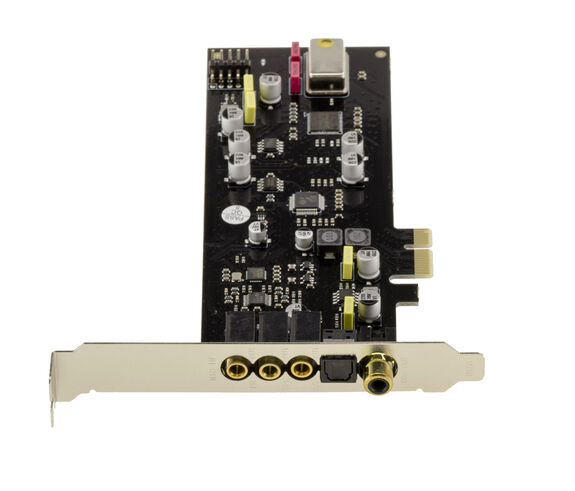 Carte Son Numérique HIFI PCIe x1 SSS1700 avec convertisseur DAC et ADC, DNR 127dB et distorsion inférieure à -120dB