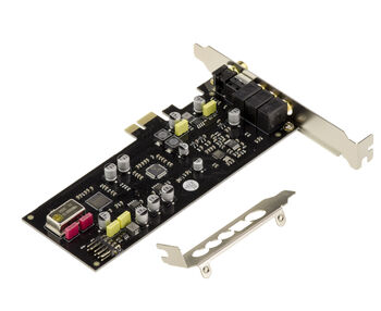 Carte Son Numérique HIFI PCIe x1 SSS1700 avec convertisseur DAC et ADC, DNR 127dB et distorsion inférieure à -120dB