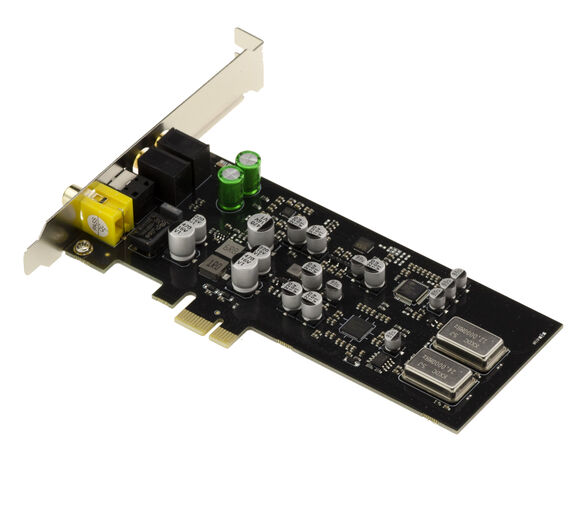 Carte Son Numérique HIFI PCIe x1 CMedia CM108AH double DAC et ADC avec booster micro, PLL et régulateur