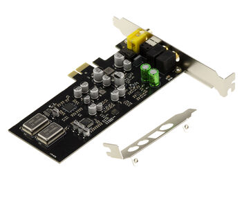 Carte Son Numérique HIFI PCIe x1 CMedia CM108AH double DAC et ADC avec booster micro, PLL et régulateur