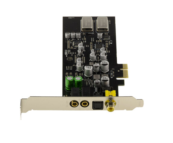 Carte Son Numérique HIFI PCIe x1 CMedia CM108AH double DAC et ADC avec booster micro, PLL et régulateur
