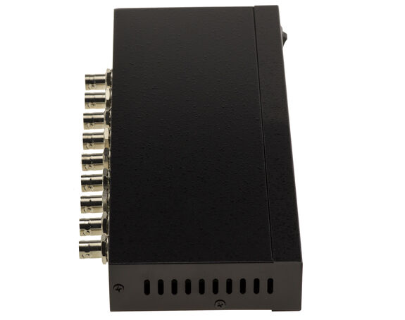 Splitter SDI 8 ports pour dupliquer votre signal SDI sur 8 sorties en simultané, avec support SD, HD et 3G-SDI jusqu’à 297 Mb/s