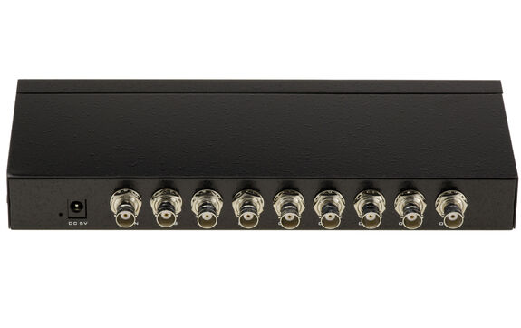 Splitter SDI 8 ports pour dupliquer votre signal SDI sur 8 sorties en simultané, avec support SD, HD et 3G-SDI jusqu’à 297 Mb/s