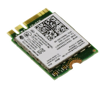 Carte contrôleur réseau M2 M.2 NGFF E A Key WiFi IEEE 802.11ac et Bluetooth 4.0 avec chipset INTEL 7260NGW