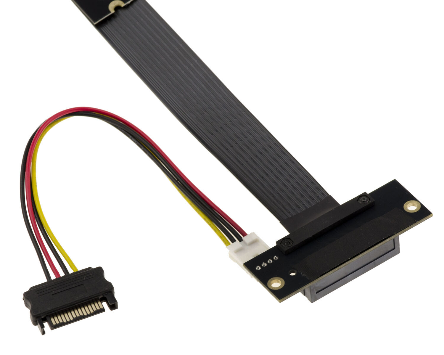 Carte Réplication M.2 PCIe Vers 4 Ports PCIe X1 - Pour Connecter Des Risers USB - Plug & Play - M Key/B+M Key