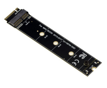 Flat adapter for MACBOOK SSD 12+16 pins 2013 and later to M2 M Key SSD port
