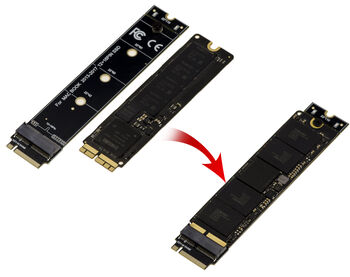 Flat adapter for MACBOOK SSD 12+16 pins 2013 and later to M2 M Key SSD port