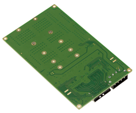 Adaptateur Gen 5.0 pour 2 SSD M2 PCIe NVMe M Key vers MCIO 8i  - Débit 32 GB