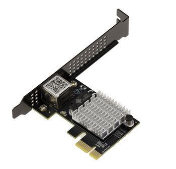 Carte contrôleur réseau PCIe Gen4 10 Gigabit ETHERNET compatible 1G 2.5G 5G 10G connecteur RJ45 et chipset CHIPSET REALTEK RTL8127