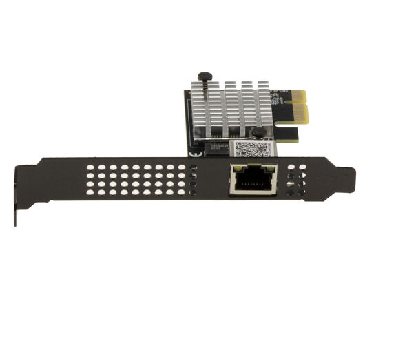 Carte contrôleur réseau PCIe Gen4 10 Gigabit ETHERNET compatible 1G 2.5G 5G 10G connecteur RJ45 et chipset CHIPSET REALTEK RTL8127