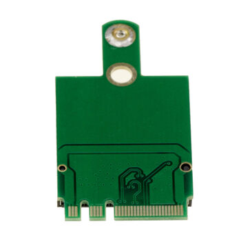 Compact M.2 M Key to M.2 E Key adapter, 2230 format