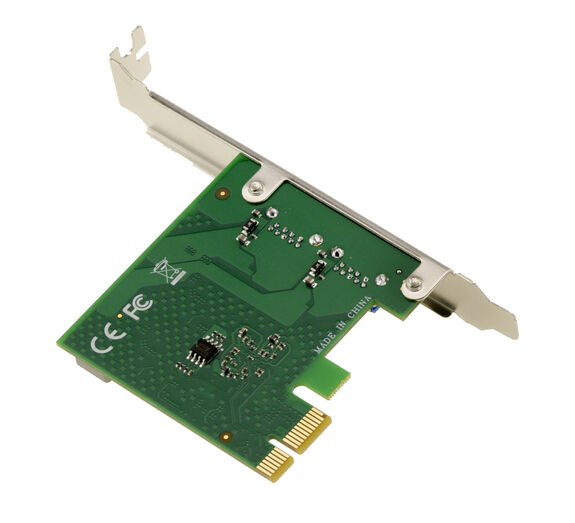 PCIe x1-Controller-Karte mit 2 USB 3.0 5G-Anschlüssen vom Typ A, mit eigener Stromversorgung, 5 V, 3 A pro Anschluss, UASP-Unterstützung, FRESCO LOGIC FL1100-Chipsatz