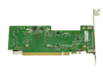 PCIe 4.0-Switch-Controller-Karte mit 4 SFF-8654 8i-Anschlüssen zur Steuerung von bis zu 8 NVMe M2 M3 U2 U3 SSDs oder PCIe-Aufsatzplatten