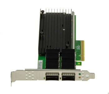PCIe 3.0 x8-Karte 40G QSFP+ LAN-Netzwerk 2 Ports Intel X710-Chipsatz, kompatibel mit erweiterter Virtualisierung