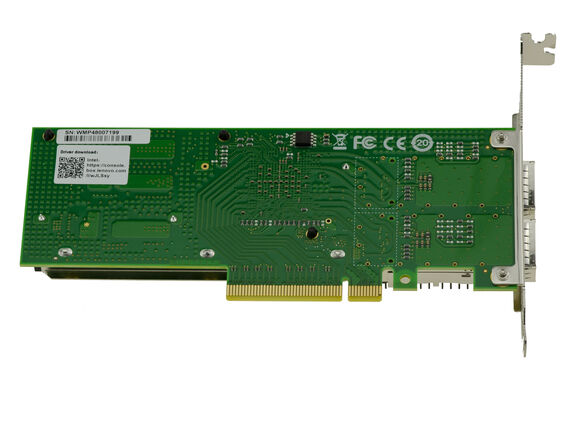 PCIe 3.0 x8-Karte 40G QSFP+ LAN-Netzwerk 2 Ports Intel X710-Chipsatz, kompatibel mit erweiterter Virtualisierung