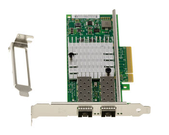 Intel 82599ES 10GbE PCIe x8 Network Controller Card with 2 SFP+ Ports (SR/LR/DAC) and Intel VT-c Virtualization, IPsec/LinkSec Support