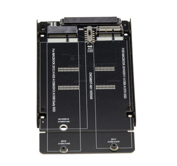 Adaptateur SATA pour SSD de MAC AIR PRO ou RETINA de 2010 2011 2012 en 8+18 ou 6+12 broches
