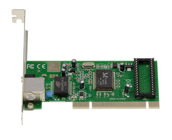 PCI Network Card - 10/100/1000 Mbps GIGABIT ETHERNET - CHIPSET REALTEK RTL8169SC