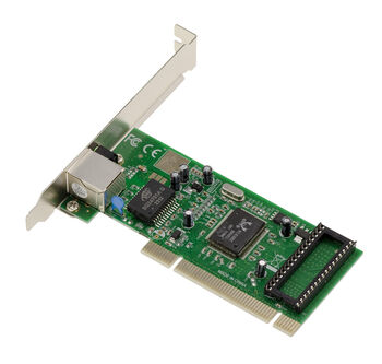 PCI Network Card - 10/100/1000 Mbps GIGABIT ETHERNET - CHIPSET REALTEK RTL8169SC