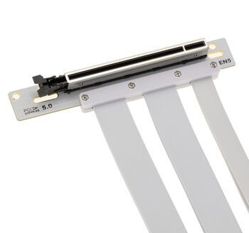 Riser nappe d'extension PCI Express Gen 5.0 PCIe x16 mâle vers femelle, débit 64GB, longueur 30cm