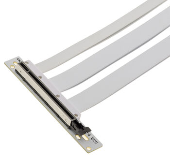 Riser nappe d'extension PCI Express Gen 5.0 PCIe x16 mâle vers femelle, débit 64GB, longueur 30cm