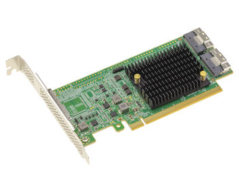 RETIMER-Karte: PCIe 4.0-Adapter mit 2 Slim-SAS-Anschlüssen (SFF-8654 8i) für NVMe-SSDs (M.2, M.3, U.2, U.3) oder PCIe-Erweiterungskarten
