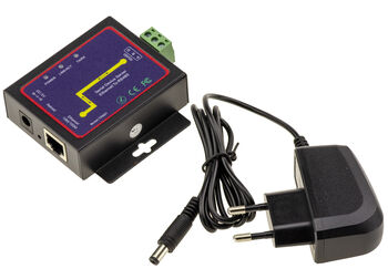 Adaptateur convertisseur RS485 vers Ethernet, point d'accès 10/100 pour connexion série RS-485 Support TCP RTU UDP LAN