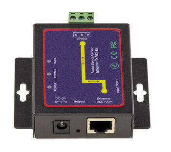 Adaptateur convertisseur RS485 vers Ethernet, point d'accès 10/100 pour connexion série RS-485 Support TCP RTU UDP LAN