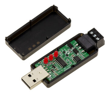 Dongle convertisseur bidirectionnel USB vers RS485 industriel, avec puce CH343G, Suppresseur de surtensions transitoires TVS 600W et 15KV ESD