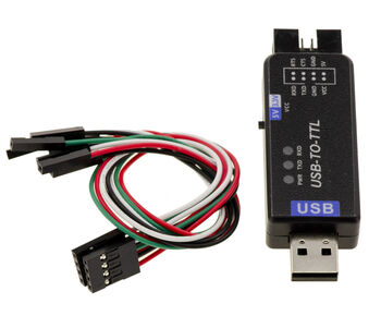 Dongle convertisseur USB vers TTL UART avec puce CH343G, support 3.3V et 5V, Suppresseur de surtensions TVS et protection ESD