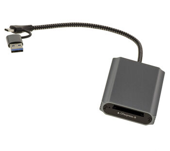 CFexpress Type B to USB 3.2 Gen 2x1 10G Card Reader/Writer (Port A or C)