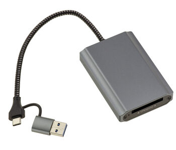 CFexpress Type B to USB 3.2 Gen 2x1 10G Card Reader/Writer (Port A or C)