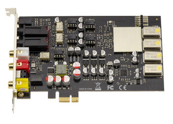 Cmedia CM6635 Pro Hi-Fi Digital Sound Card with ESS9038Q2M DAC; Headphone Output, Balanced 6.5mm Jack, 2x RCA, 2x Digital (SPDIF and RCA)