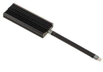 20G Aluminum USB 3.2 Gen 2x2 Enclosure for M.2 NVMe SSDs with USB-C interface, 8TB capacity.