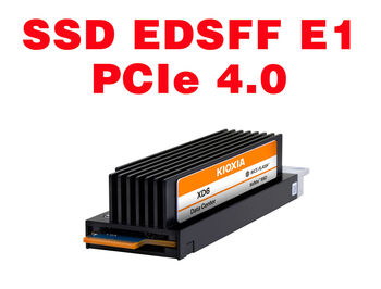 Carte contrôleur PCIe 4.0 x4 pour SSD NVMe EDSFF E1.S short Gen4 compatible SSD épais jusqu'à 25mm