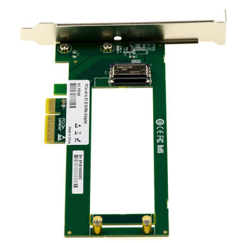 Carte contrôleur PCIe 4.0 x4 pour SSD NVMe EDSFF E1.S short Gen4 compatible SSD épais jusqu'à 25mm