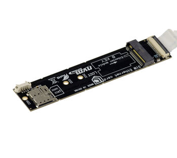 Adaptateur M2 B key et nano SIM vers M.2 E A Key avec nappe souple pour carte module 3G 4G 5G et WIFI