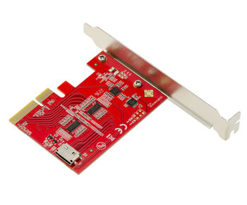 Carte Contrôleur Redriver PCIe Gen 4.0 x4 vers Oculink SFF-8612 SFF-8611 avec cordon pour montage SSD U2 NVMe SFF-8639